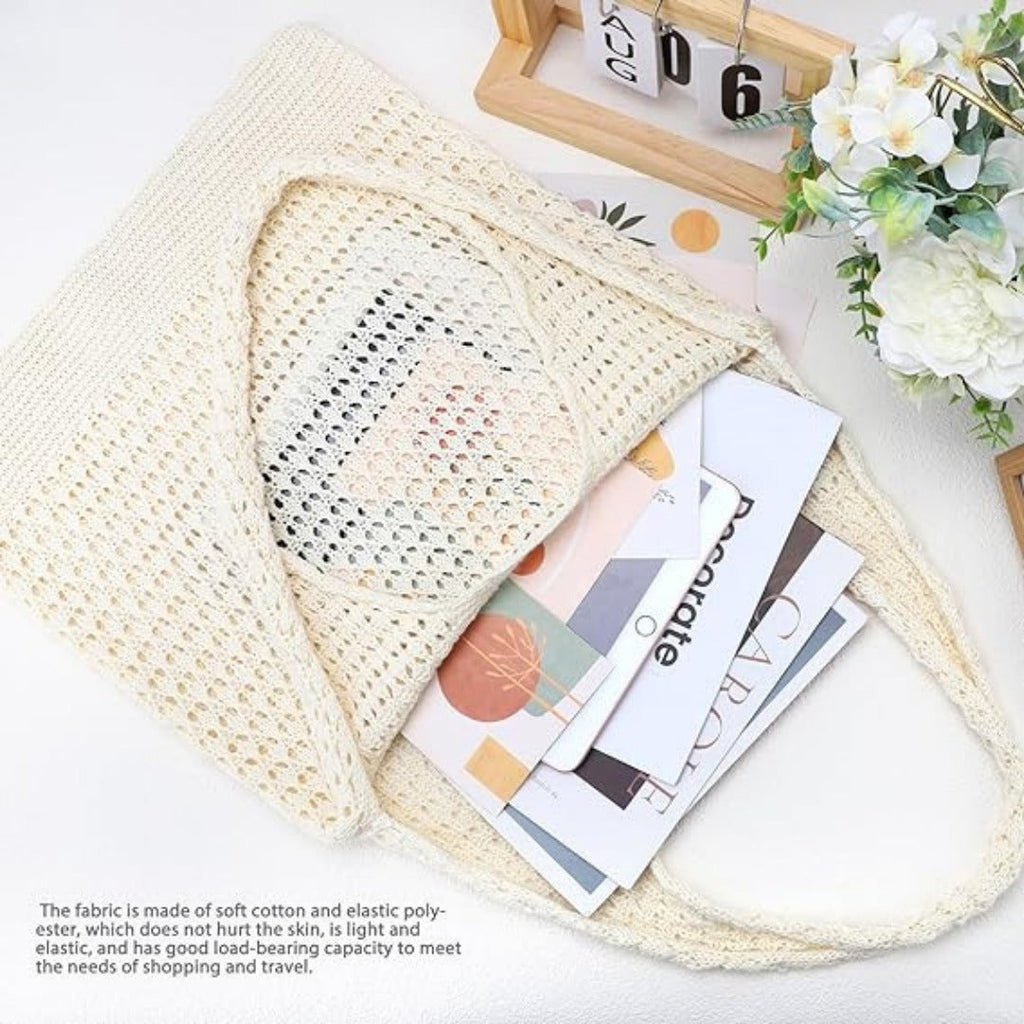The Coastal Breeze Knit Hobo Bag