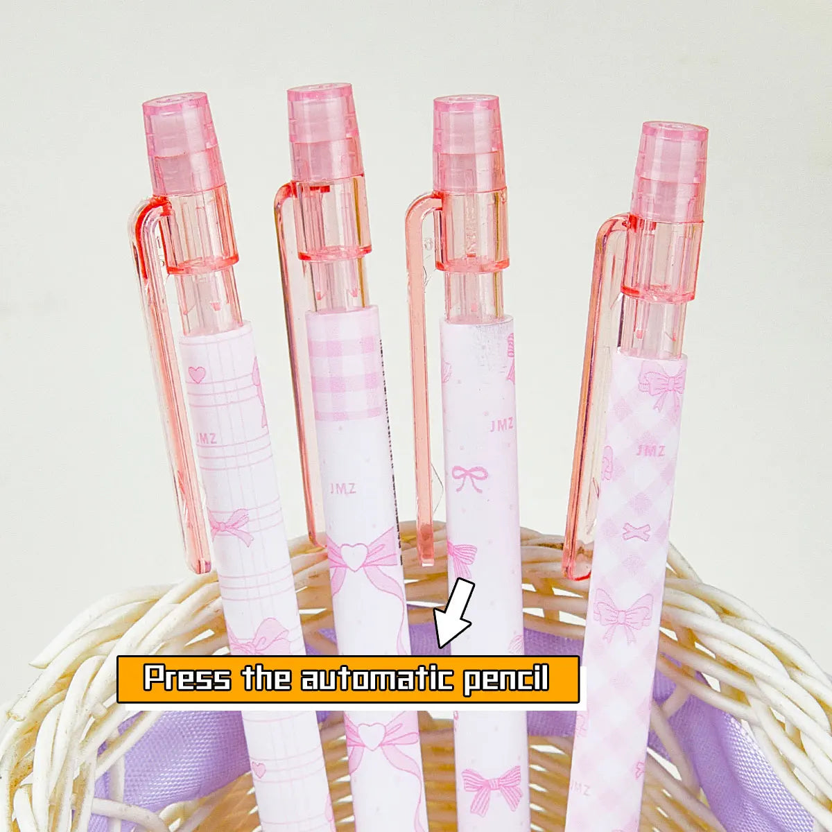Coquette Bow Mechanical Pencil Set
