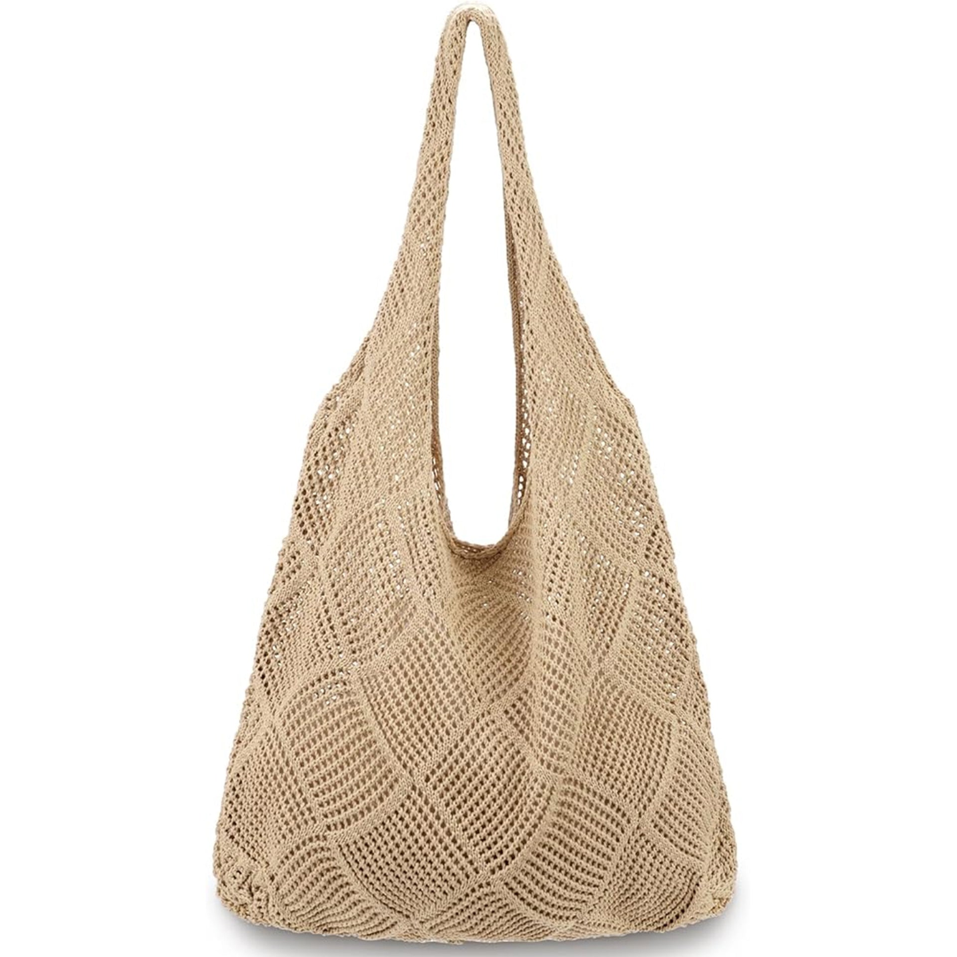 The Coastal Breeze Knit Hobo Bag