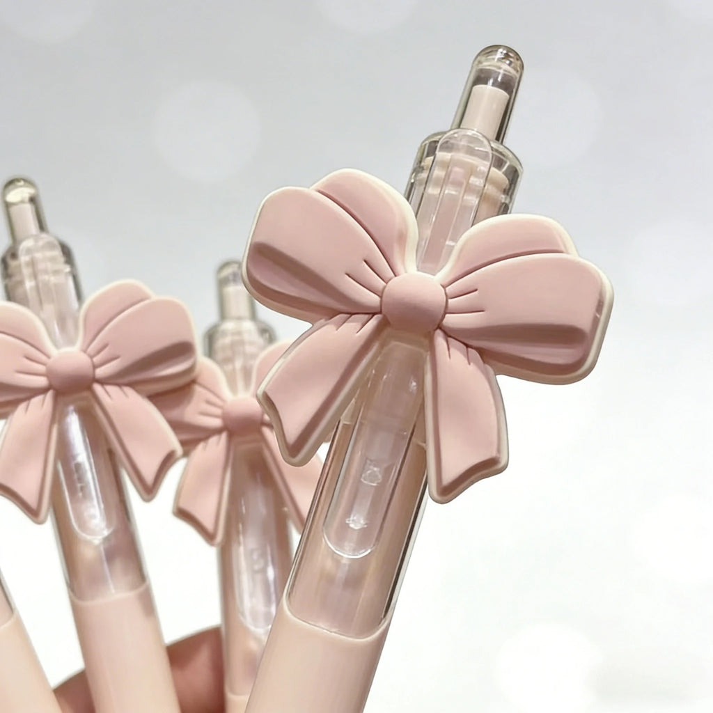 Coquette Bow Gel Pen Set (5 Pack)