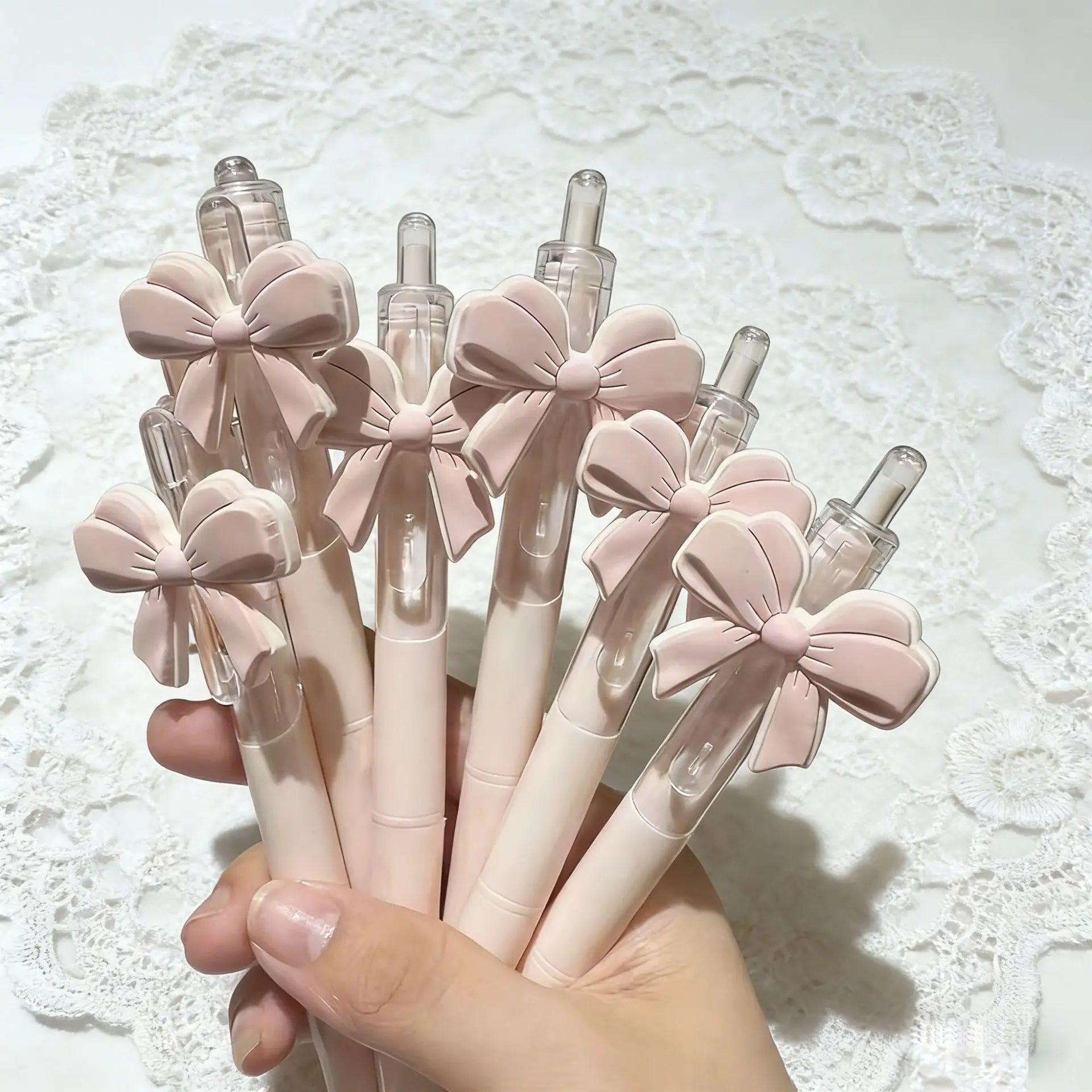 Coquette Bow Gel Pen Set (5 Pack)