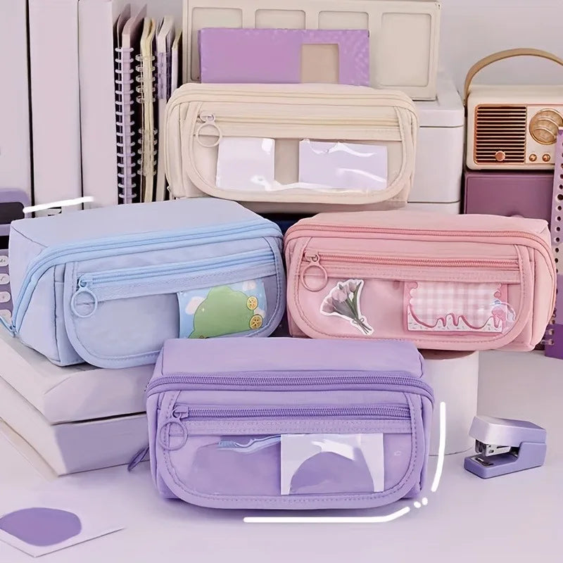 Large Capacity Pencil Case Organizer