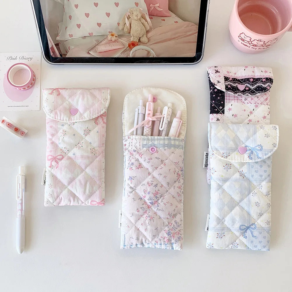Coquette Bow Pencil Pouch