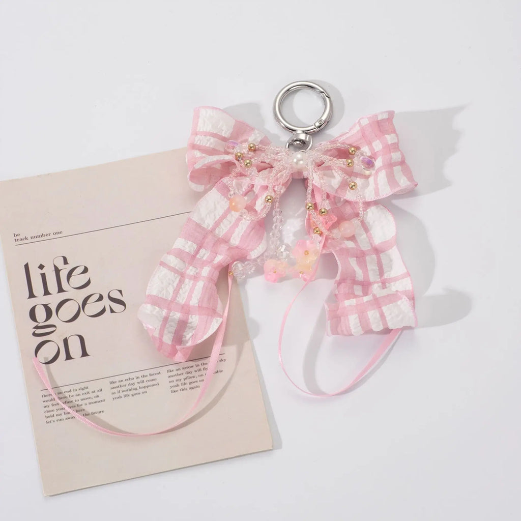 Coquette Bow Bag Charm