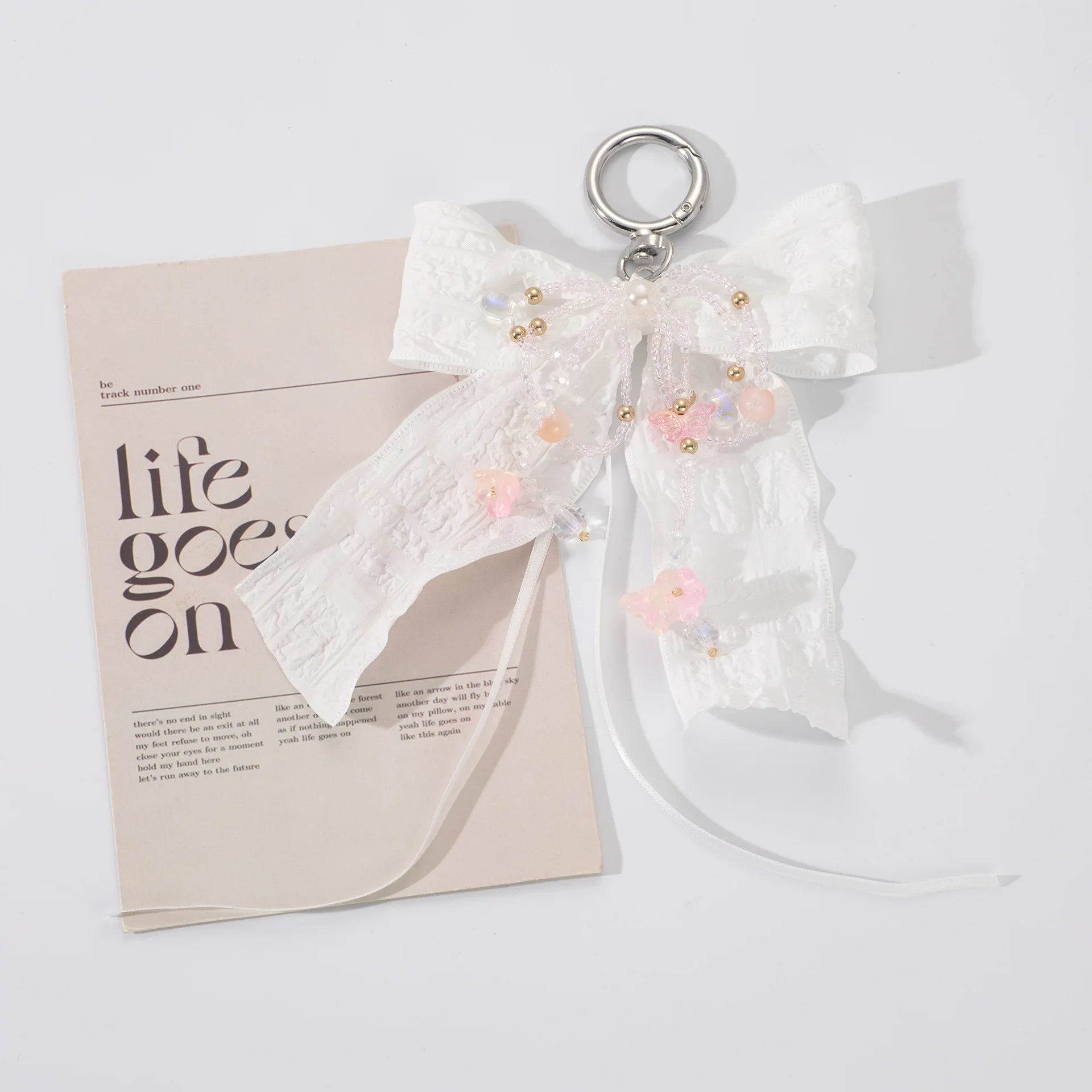 Coquette Bow Bag Charm