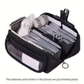 Large Capacity Pencil Case Organizer