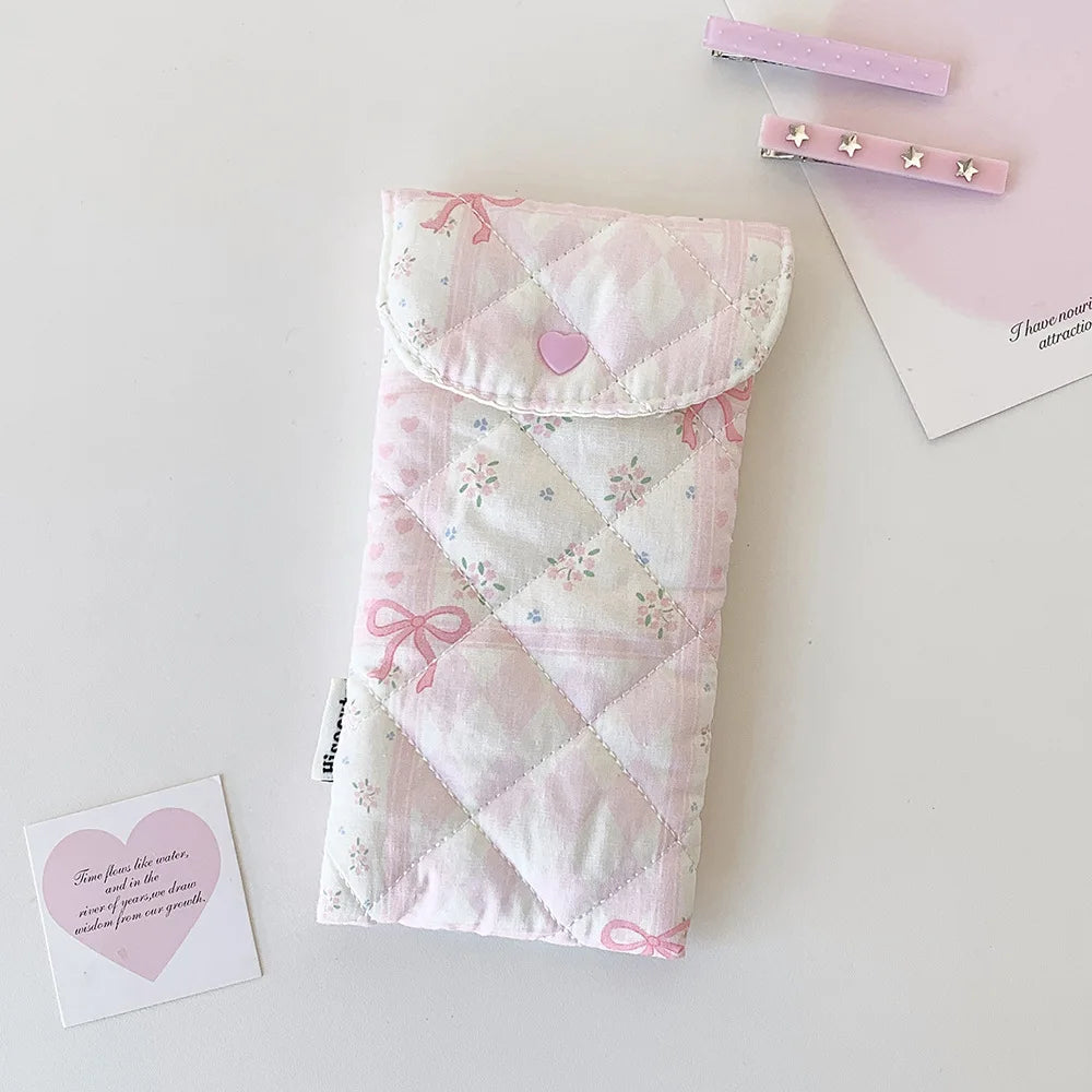 Coquette Bow Pencil Pouch