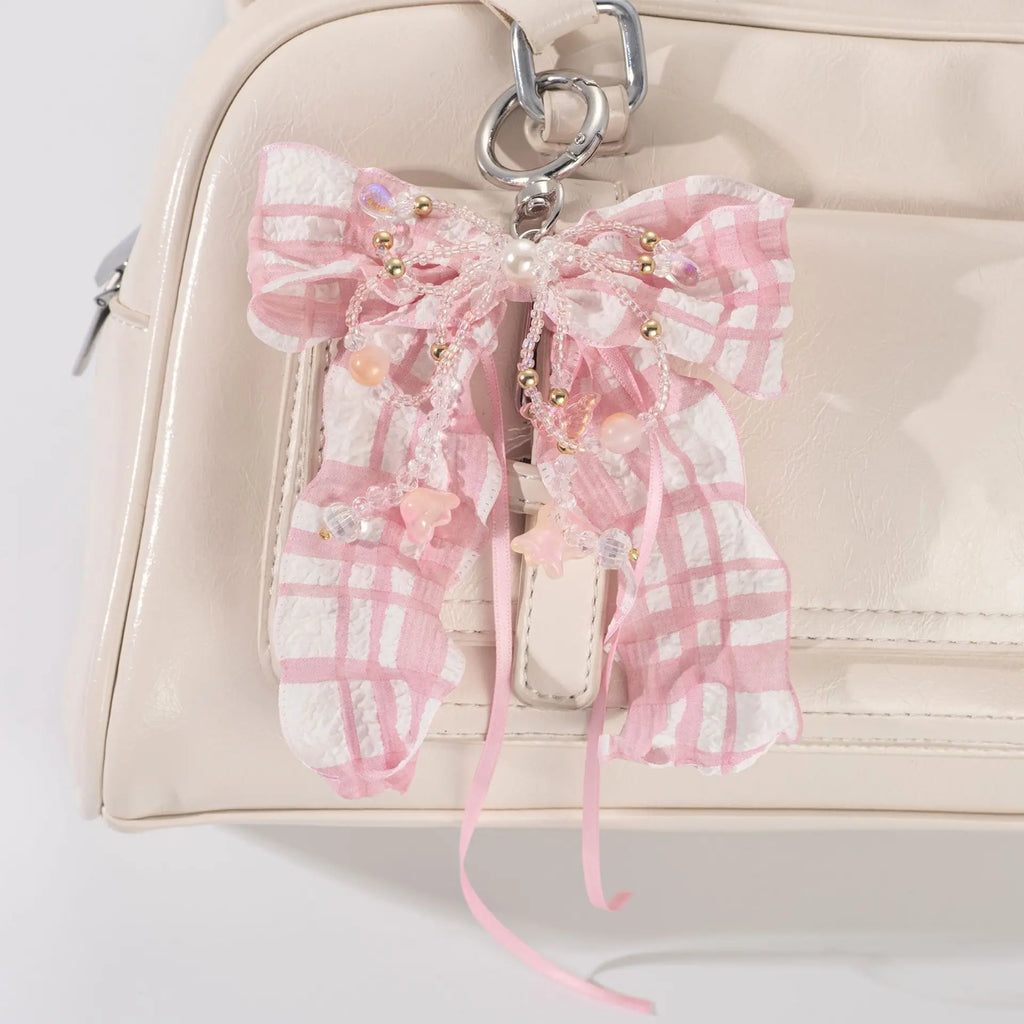 Coquette Bow Bag Charm