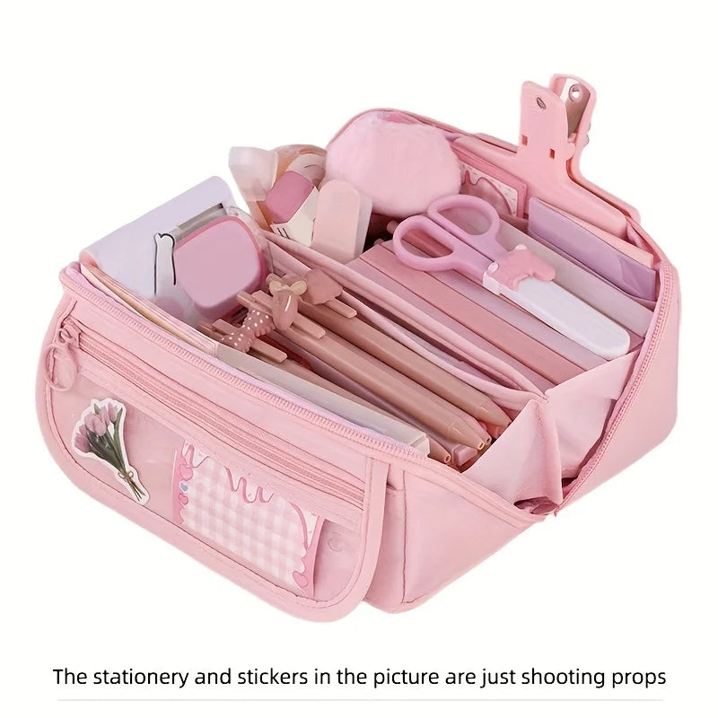 Large Capacity Pencil Case Organizer